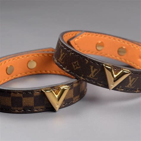 lv leather bracelets women's.